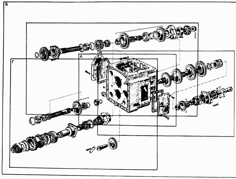 Коробка передач МТЗ-80 - фото - 1