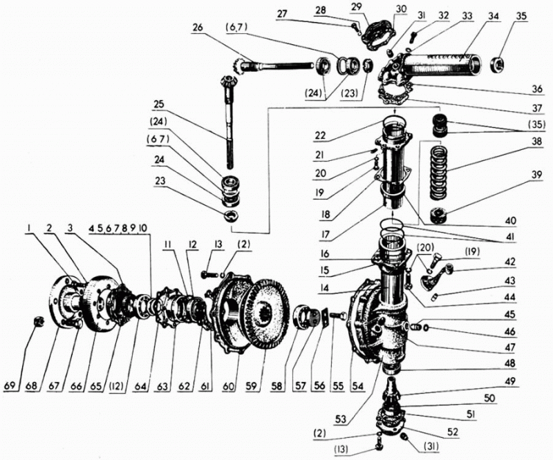 Болт колеса МТЗ переднего 40-3103016 - фото - 2