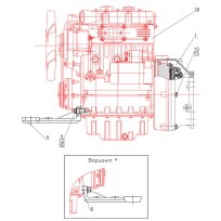 Установка двигателя МТЗ-310, 320, 321 - фото - 1