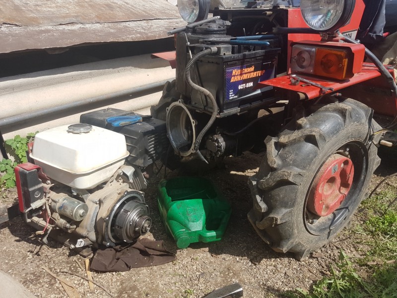 Замена и регулировка сцепления Минитракторов МТЗ - фото - 4